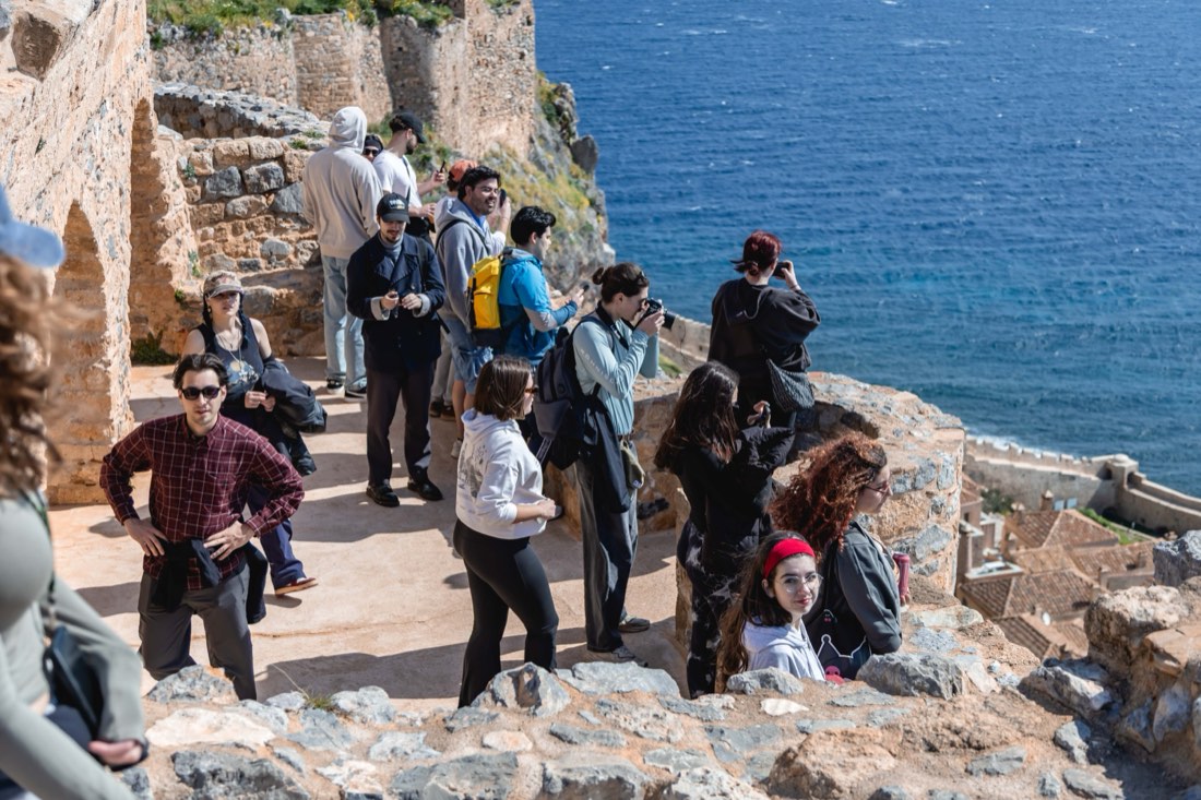 Reflection and developing business ideas at Monemvasia castle (photo 2 of 22)