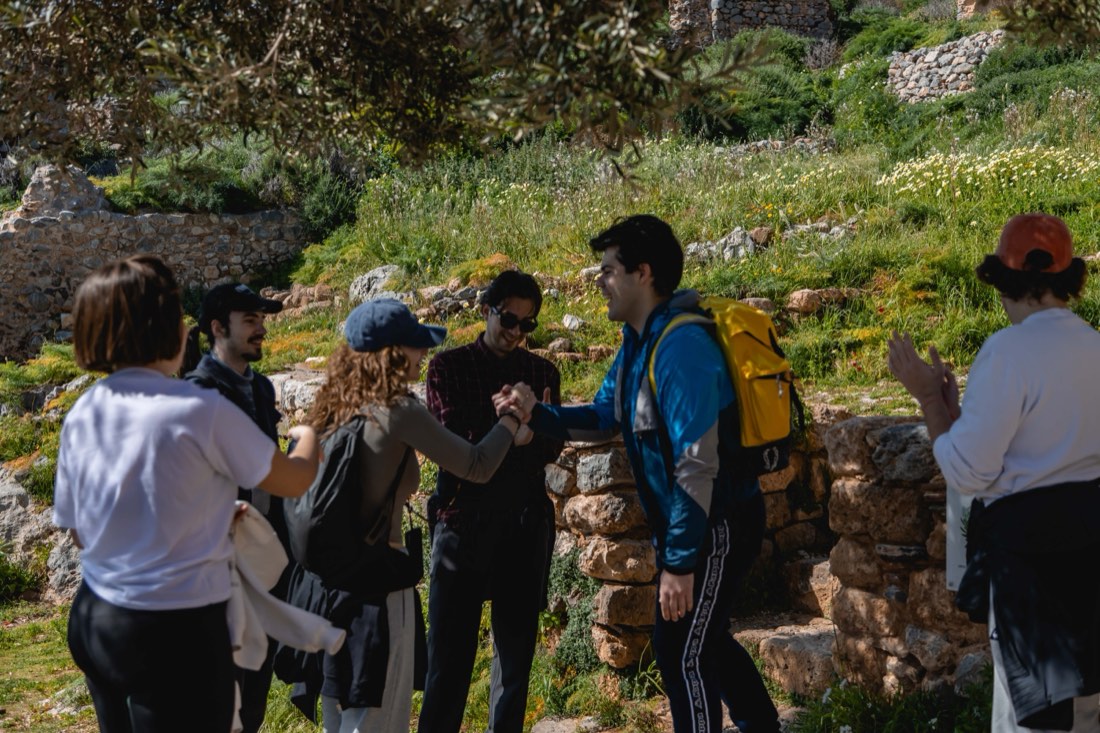 Reflection and developing business ideas at Monemvasia castle (photo 3 of 22)