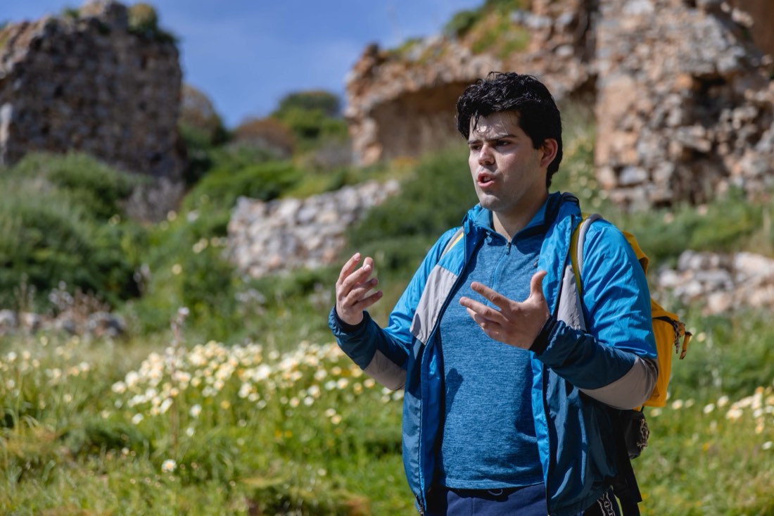 Reflection and developing business ideas at Monemvasia castle (photo 4 of 22)