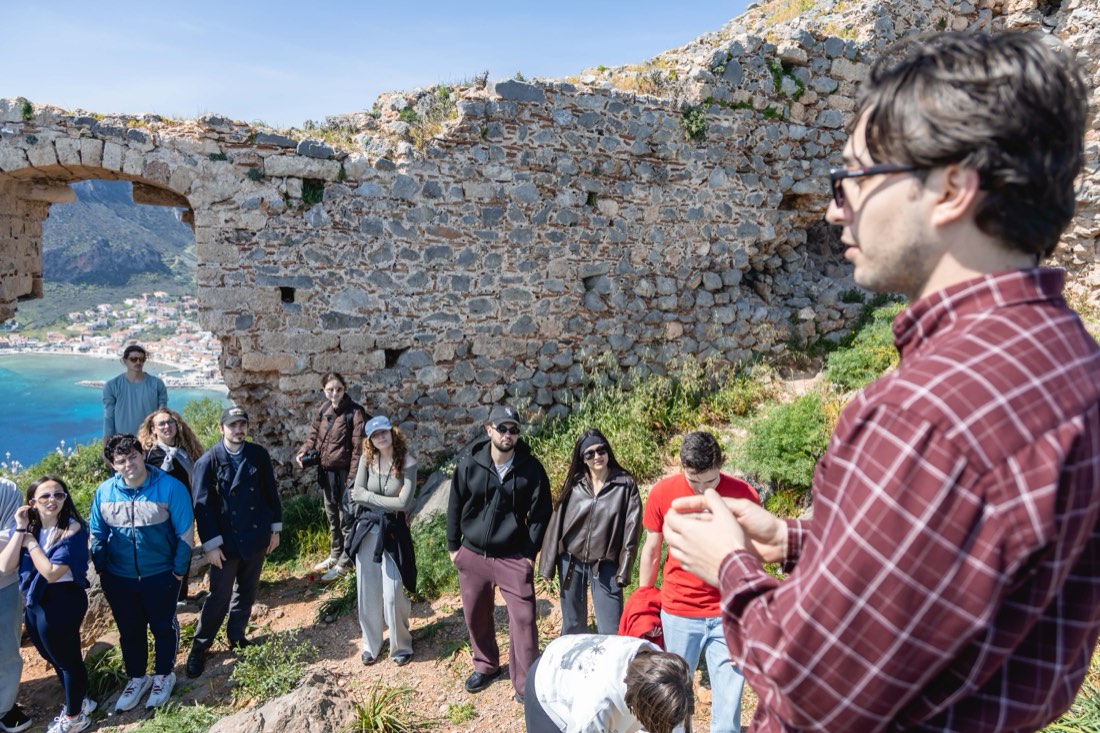 Reflection and developing business ideas at Monemvasia castle (photo 8 of 22)
