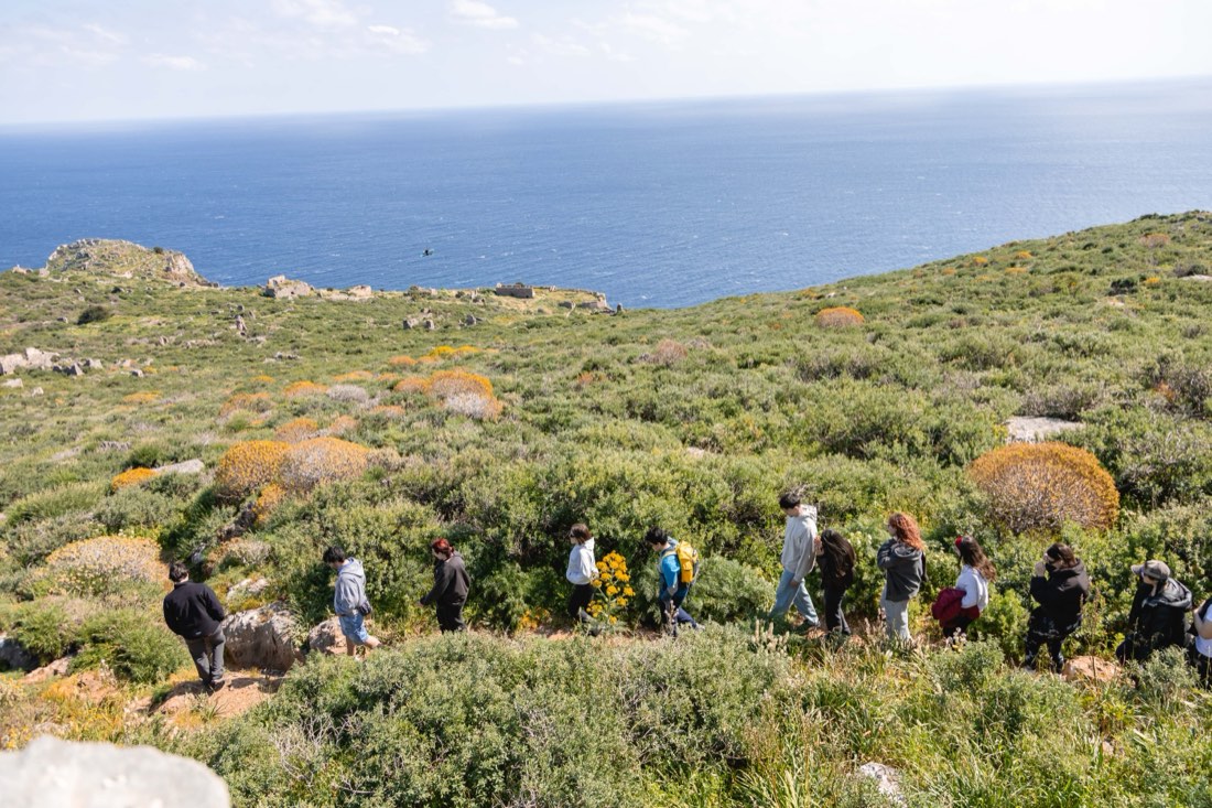 Reflection and developing business ideas at Monemvasia castle (photo 9 of 22)